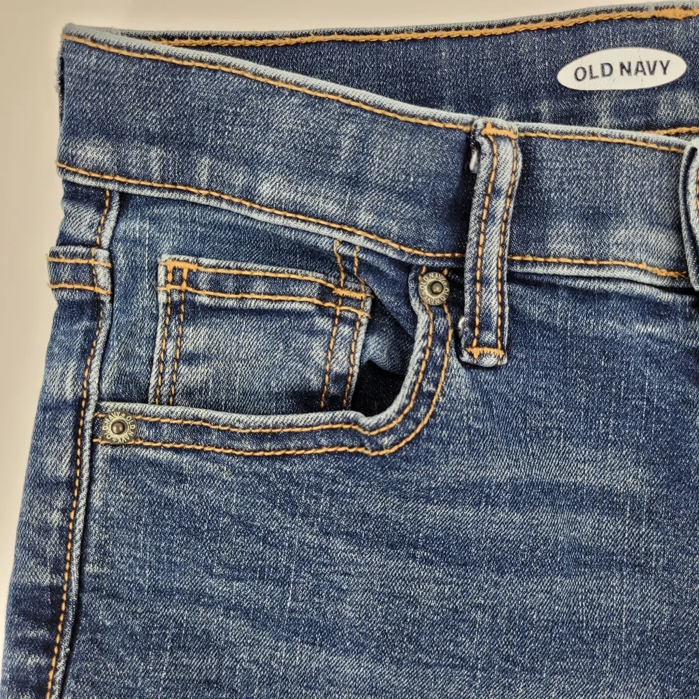 Old Navy Jeans Size 14 Slim Karate Built-in Flex Med Dark Wash Stretch Denim